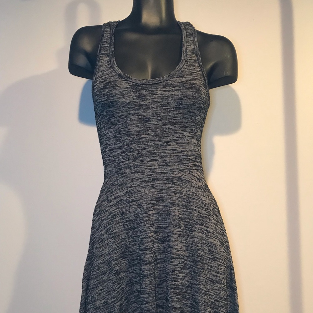 Mudd Black and Grey Tank Dress
